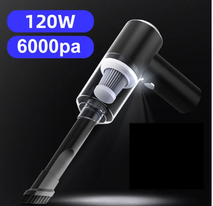 Wireless Car Vacuum Cleaner – 120W Portable